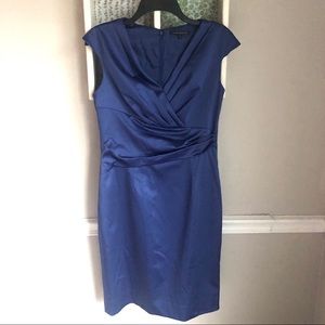 David Meister Blue Formal Cocktail Dress